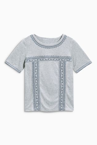 Stitch Detail T-Shirt